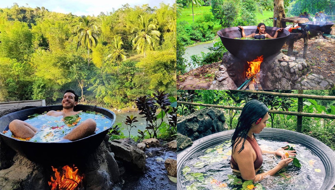 Sốc với trải nghiệm tắm trong “vạc dầu” có 1-0-2 cực kì hút khách ở Philippines