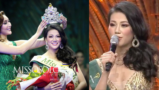 Phương Khánh trở thành Tân Hoa hậu Trái đất, là người đẹp Việt Nam đầu tiên chiến thắng cuộc thi nhắc sắc thuộc 'Big 6'
