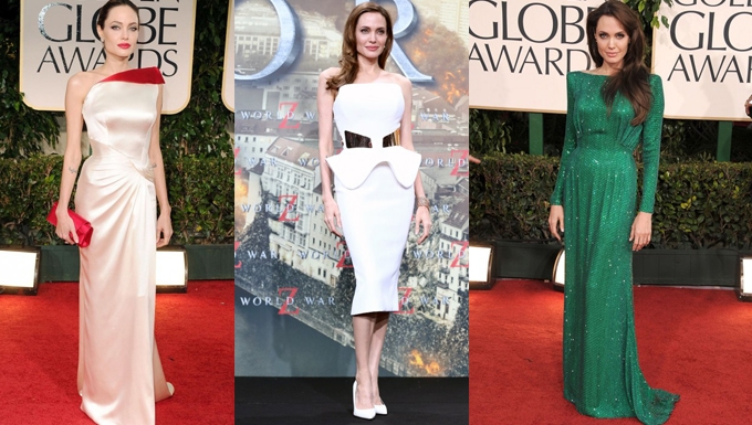 Phong cách thời trang tuổi 40 của Angelina Jolie