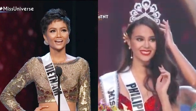 Chính thức: H'Hen Niê dừng chân ở Top 5, đại diện Philipines đăng quang Miss Universe 2018