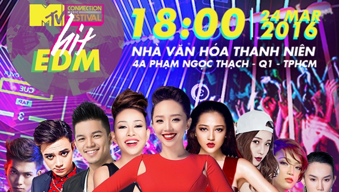 Tóc Tiên, Trọng Hiếu, Soobin Hoàng Sơn “công phá” sân khấu MTV Connection tháng 3