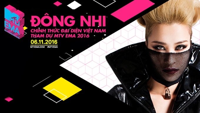 CƠ HỘI LỚN CHO VIỆT NAM ĐƯỢC VINH DANH TẠI LỄ TRAO GIẢI MTV EMA 2016 TẠI HÀ LAN
