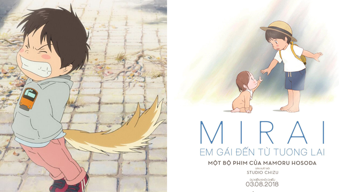  “Mirai: Em Gái Đến Từ Tương Lai”: Phim hoạt hình cực đáng yêu cho tháng 8