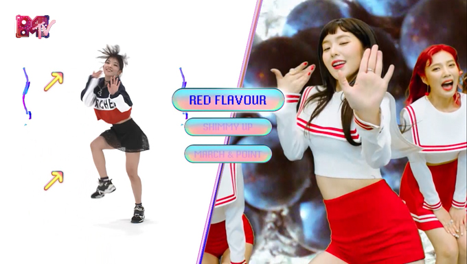 Hot girl dạy nhảy Red Flavor đẹp như Red Velvet chỉ với 5 phút